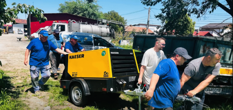 Echipamente moderne și instruire practică pentru echipele APA Service SA Giurgiu