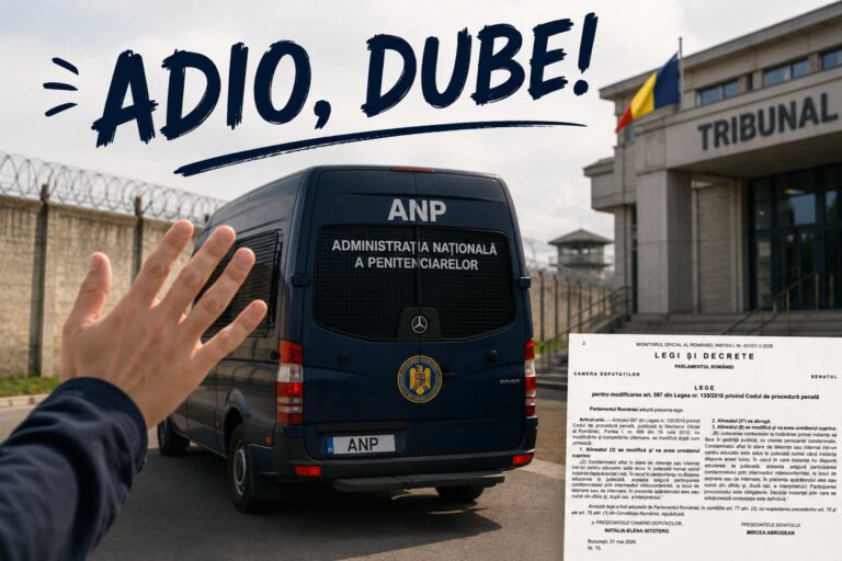 „Adio, dube!” Revoluție în justiția din România: deținuții vor apărea în fața judecătorilor prin videoconferință