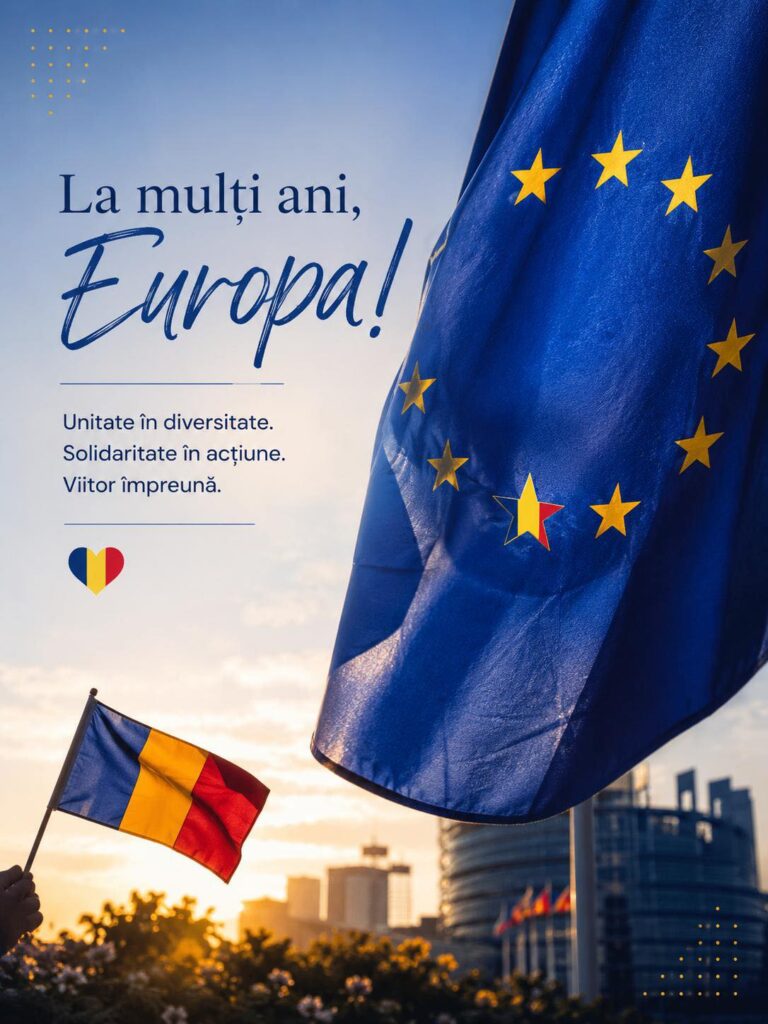 TOMA PETCU- președintele PNL Giurgiu: „De Ziua Europei, cred mai mult ca oricând că locul nostru este alături de Europa democratică, liberă și unită!”