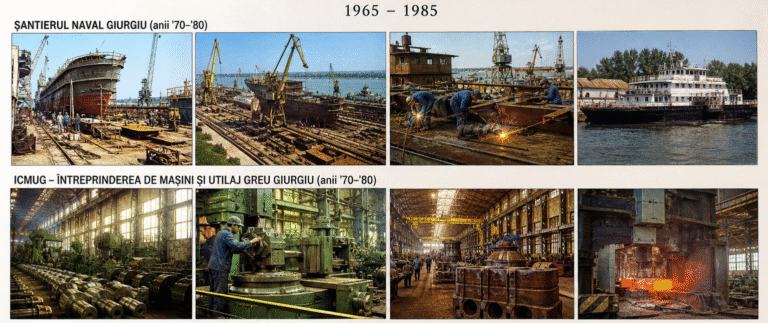 Giurgiu – orașul care odinioară producea: radiografia industrială de dinainte de 1989