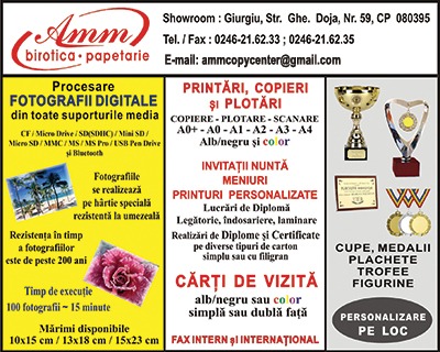 AMM Birotica & Papetarie - Giurgiu