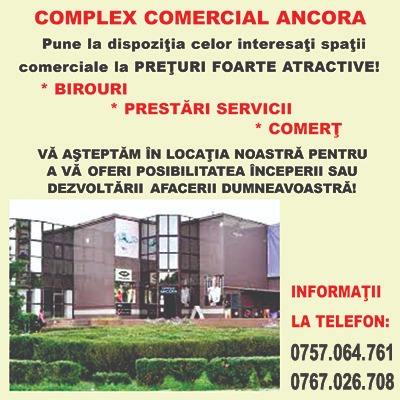 Complex comercial Ancora Giurgiu