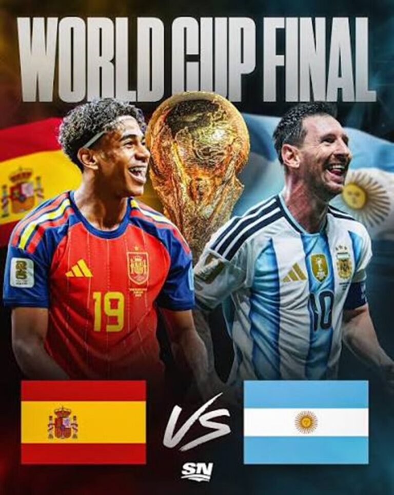 MAREA FINALĂ A LUMII: Spania sau Argentina?  Cine are avantajul și cine poate decide trofeul…Fă un pronostic