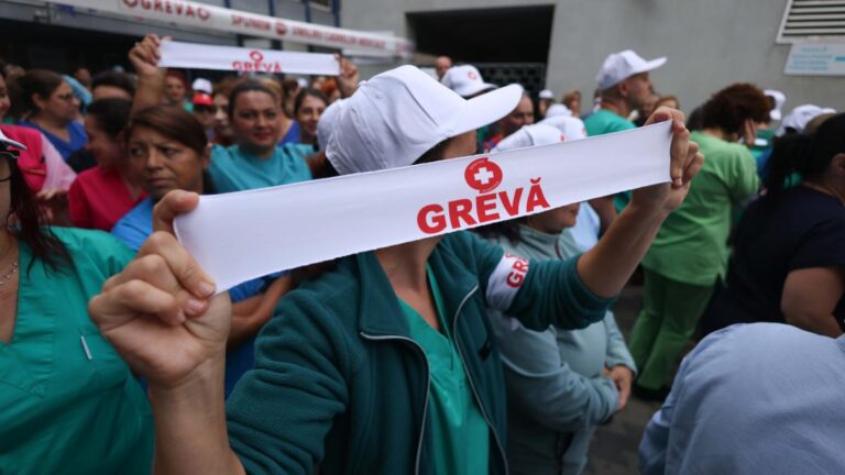 Grevă generală în Sănătate: Spitalele intră în regim de avarie. Semnal de alarmă de la Ambulanța Giurgiu: „Avem ture în care nu există niciun medic pe tot județul!”