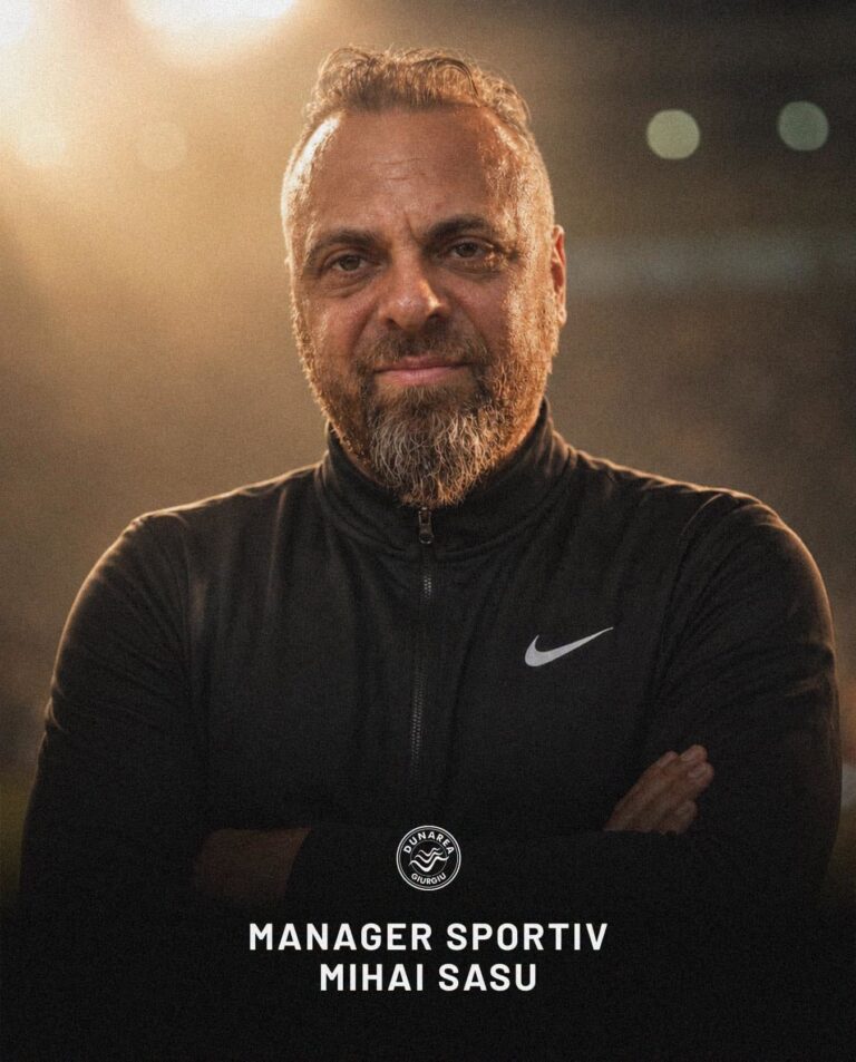 Lovitură de imagine pentru „Academia Dunărea 1948!” Mihai Sasu preia funcția de manager sportiv și promite un nou început pentru fotbalul giurgiuvean