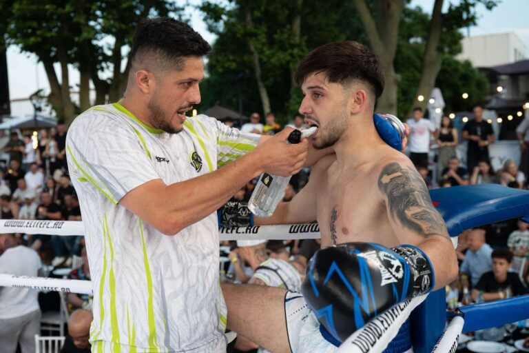 Tânărul luptător giurgiuvean Florin Moțoc a impresionat la debutul în Elite Fighting Championship
