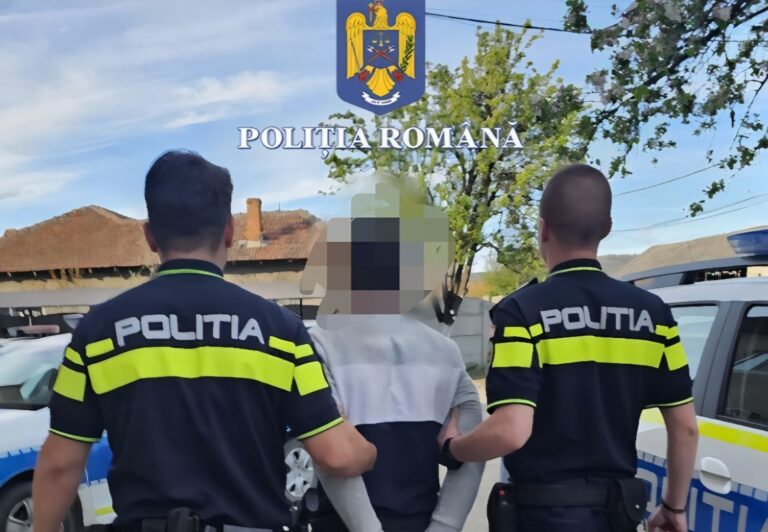 Urmărit internațional pentru jafuri și tâlhării, prins în județul Giurgiu. Bărbatul era căutat de autoritățile din Germania