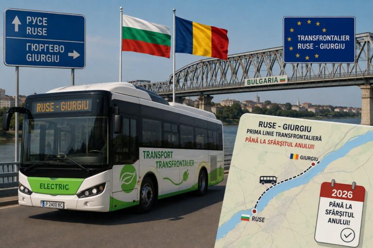 Primăria orașului vecin, din Bulgaria, vrea ca până la sfârșitul anului să inițieze prima linie transfrontalieră pe ruta Ruse-Giurgiu și retur.