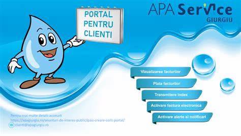 Peste 7.600 de utilizatori folosesc Portalul Apa Service