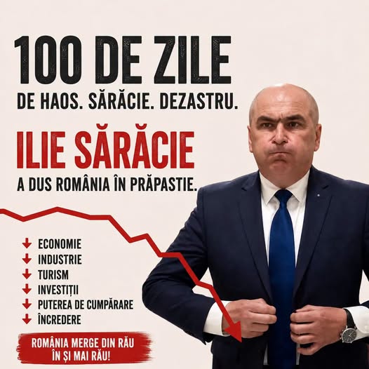 Deputat Marian MINA: „100 de zile de… Bolojan, 100 de zile de Haos, Sărăcie şi Dezastru!”