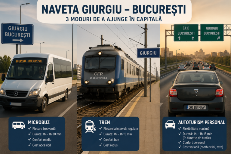 La Giurgiu viața multora dintre cetățeni se consumă pe naveta către București și pe speranța unei investiții care să le ofere mâine un loc de muncă la ei, în municipiu