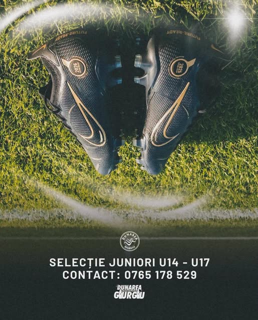 FOTBAL. Dunărea Giurgiu caută viitorii campioni! Clubul lansează selecții pentru grupele de juniori U14–U17