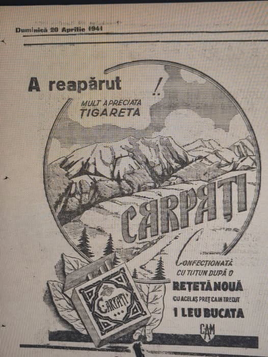 Fumători înveterați a reapărut „Carpați”: țigara săracului, care a supraviețuit regimului comunist! Era fără filtru și costa doar 2,50 lei pachetul!