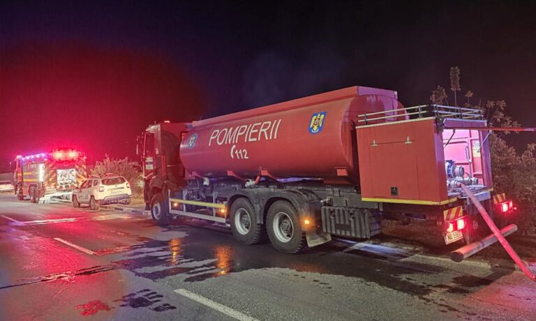 Un incendiu, izbucnit sâmbătă, la o societate comercială din municipiul Giurgiu, pare a fi fost provocat de un „piroman”!