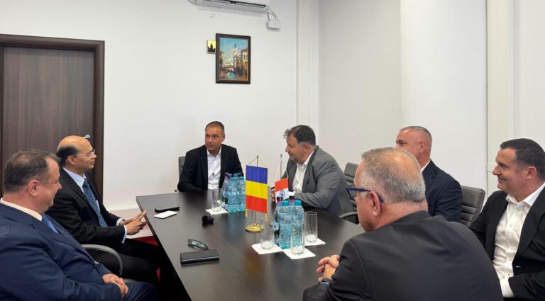 Oaspete al Consiliului Județean Giurgiu, Ambasadorul Republicii India, interesat de investițiile și oportunitățile județului nostru