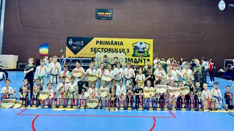 Giurgiu cucerește Bucureștiul! „Cătălin Mocanu Academy”, REGINA karate-ului la „Bucharest Challenge Cup – 2026”: 41 de medalii și locul I dintre 50 de cluburi!