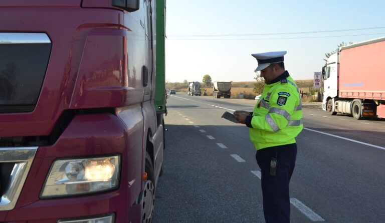 TOLERANȚĂ ZERO PE ȘOSELE // Razie de amploare în Bolintin-Vale și Săbăreni: 3 dube confiscate și amenzi de zeci de mii de lei pentru transportatorii indisciplinați