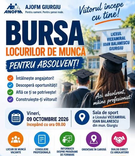 Premieră, astăzi, la Bursa Locurilor de Muncă pentru Absolvenți: 38 de elevi de clasa a XII-a au stat de vorbă cu angajatorii despre cerințele și tendințele pieței muncii, locale.